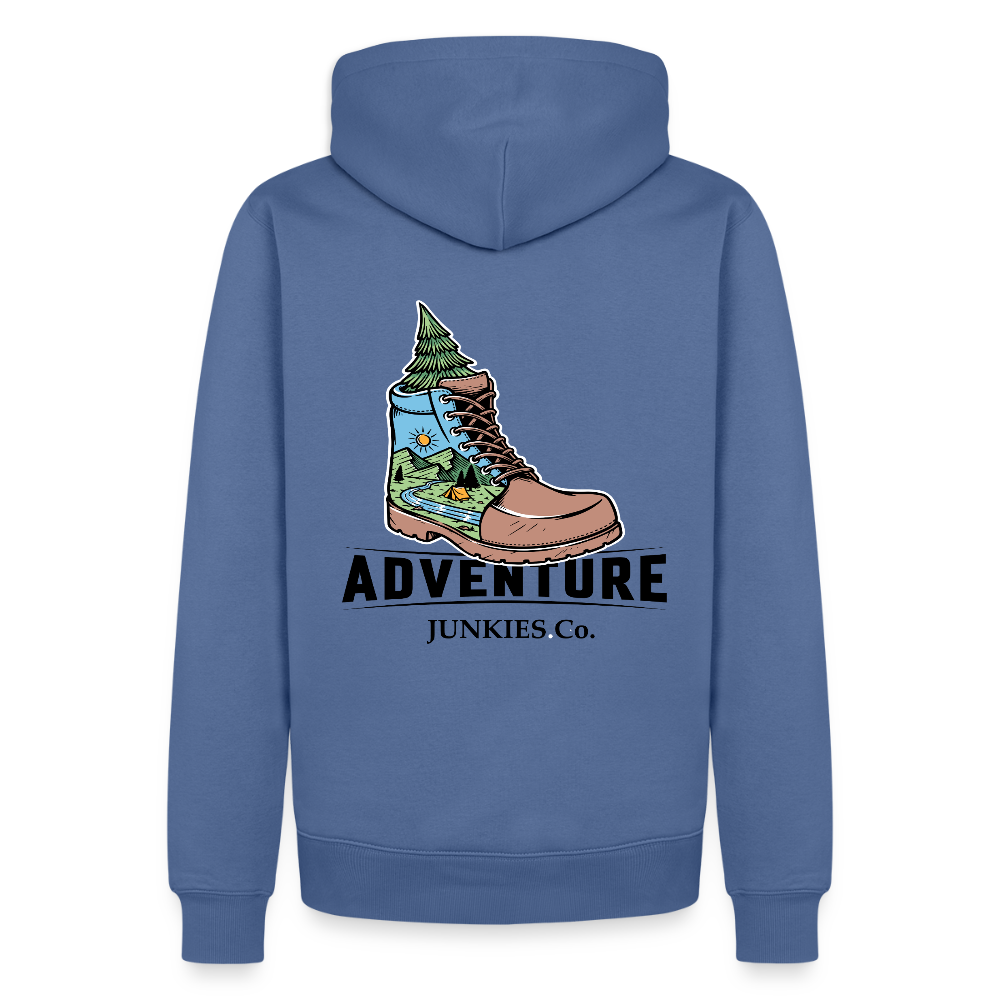 Men’s Premium Hiking/Walking  Hoodie - stone blue