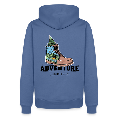 Men’s Premium Hiking/Walking  Hoodie - stone blue