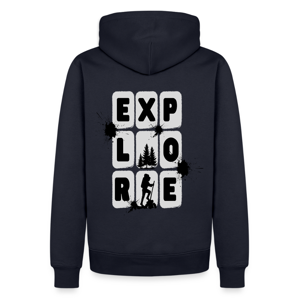 Men’s Premium Hiking / Walking  Hoodie - navy