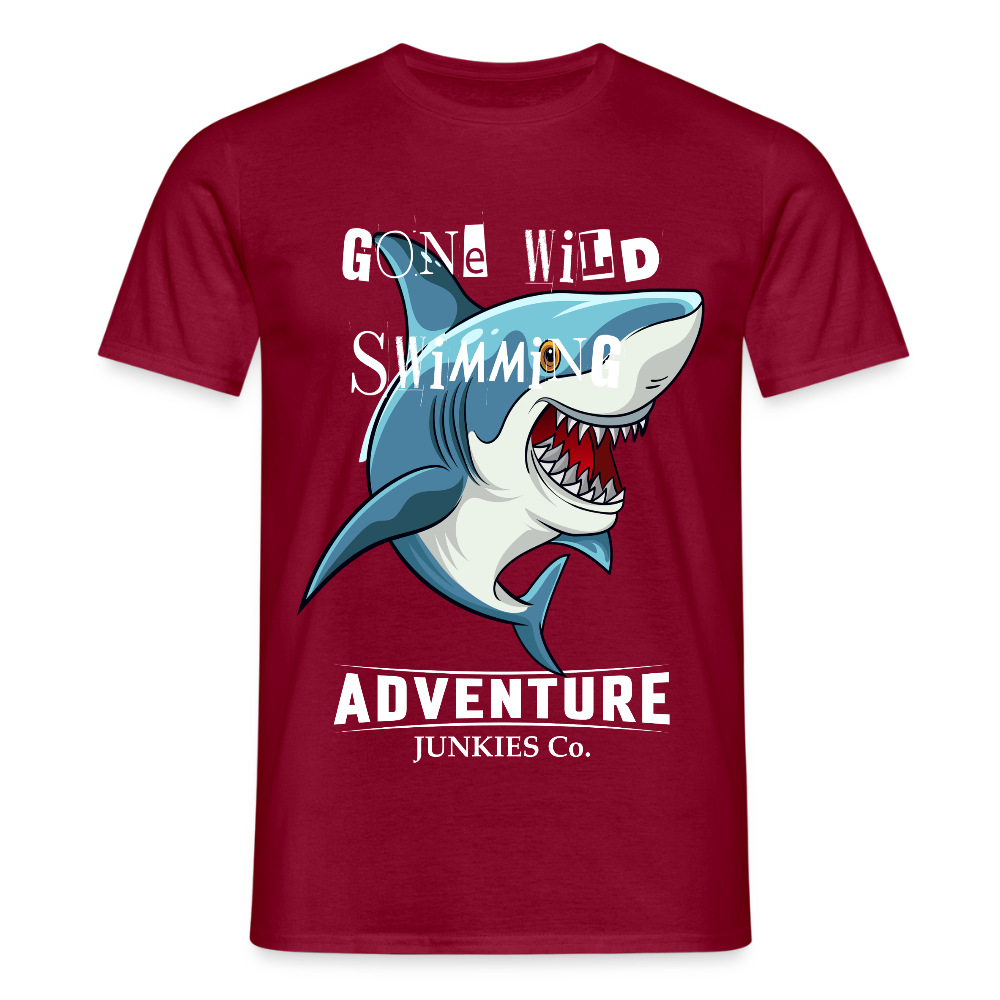 Men's T-Shirt water - brick red
