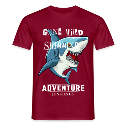 Men's T-Shirt water - brick red