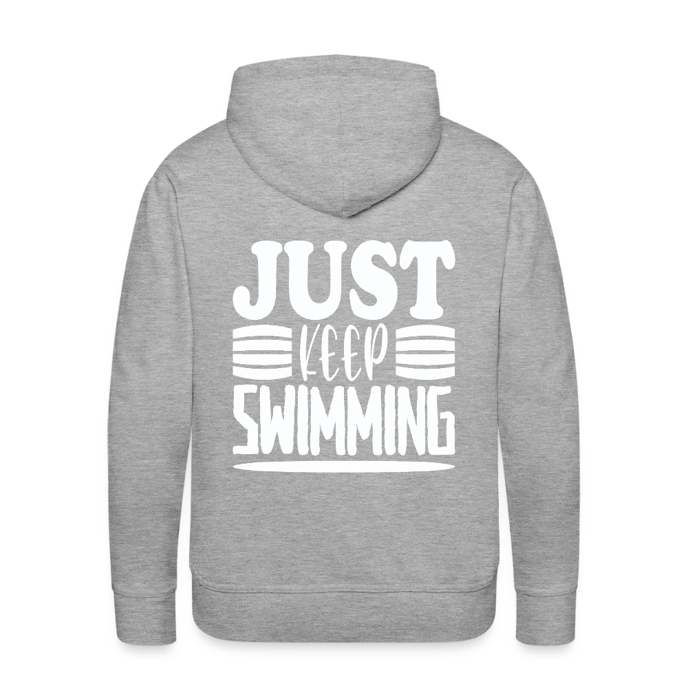 Men’s Premium Water Fun Hoodie - heather grey