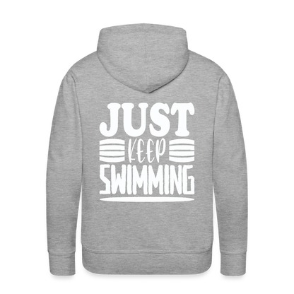 Men’s Premium Water Fun Hoodie - heather grey