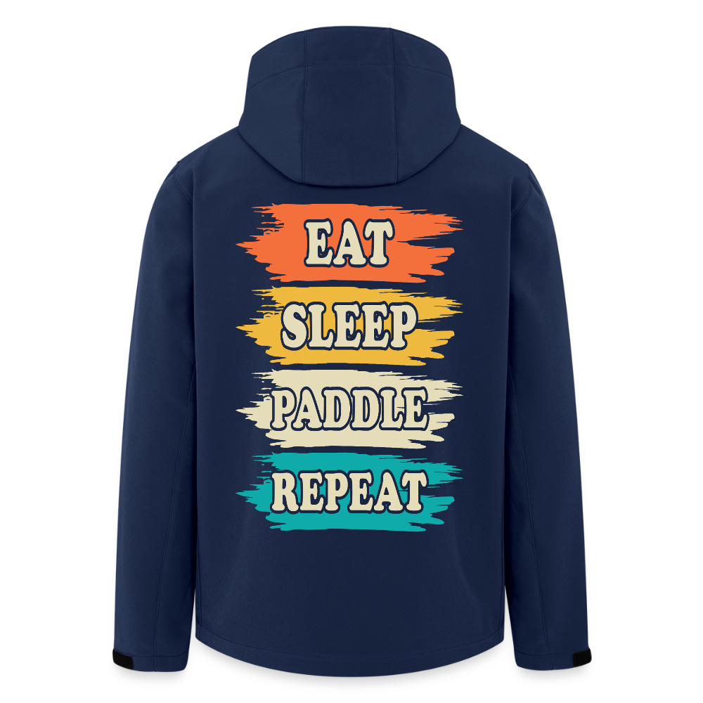 Unisex Recycled Softshell Jacket  THE DISCOVERER - navy