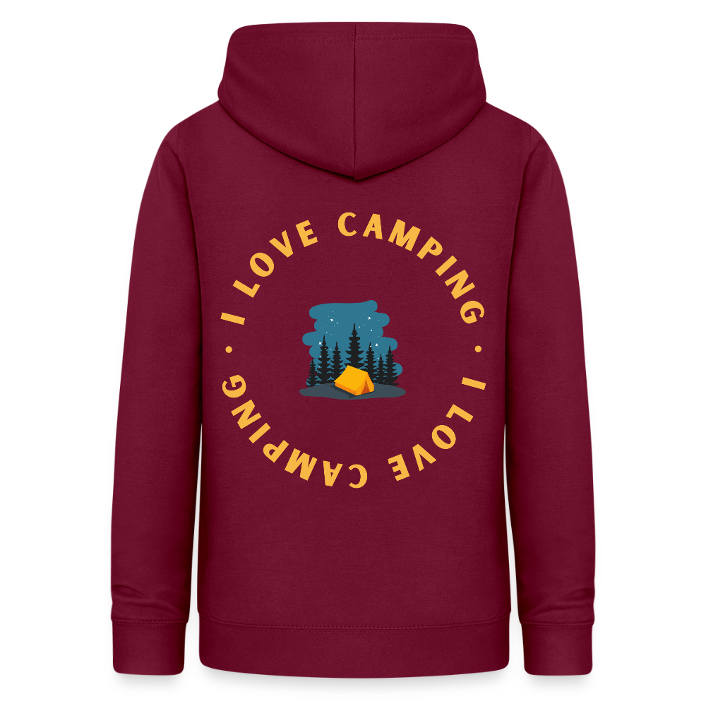 Women's Camping Hoodie - bordeaux