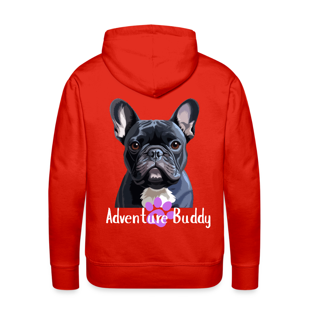 Men’s Premium Pet Girl  Hoodie - red