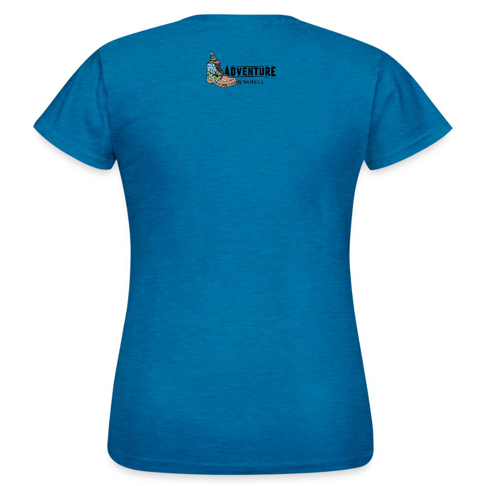 Women's  Water Adventure T-Shirt - antique blue sapphire heather