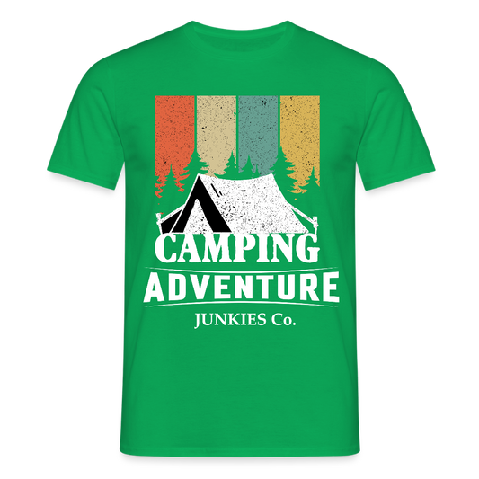 Men's Camping  T-Shirt - kelly green