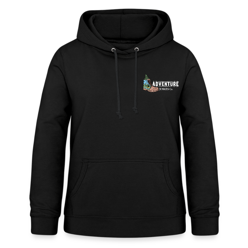 Women's Hoodie Water Adventures - black