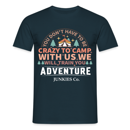 Men's Camping T-Shirt - navy