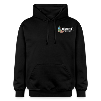 Adult Unisex Midweight Hoodie - black