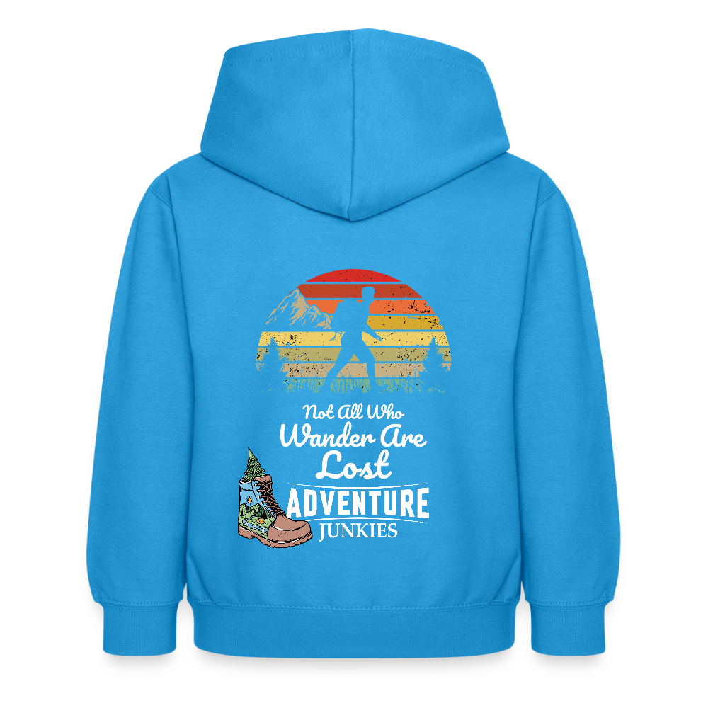 Children's  Unisex Hoodie - sea blue