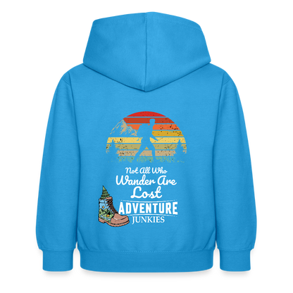 Children's  Unisex Hoodie - sea blue