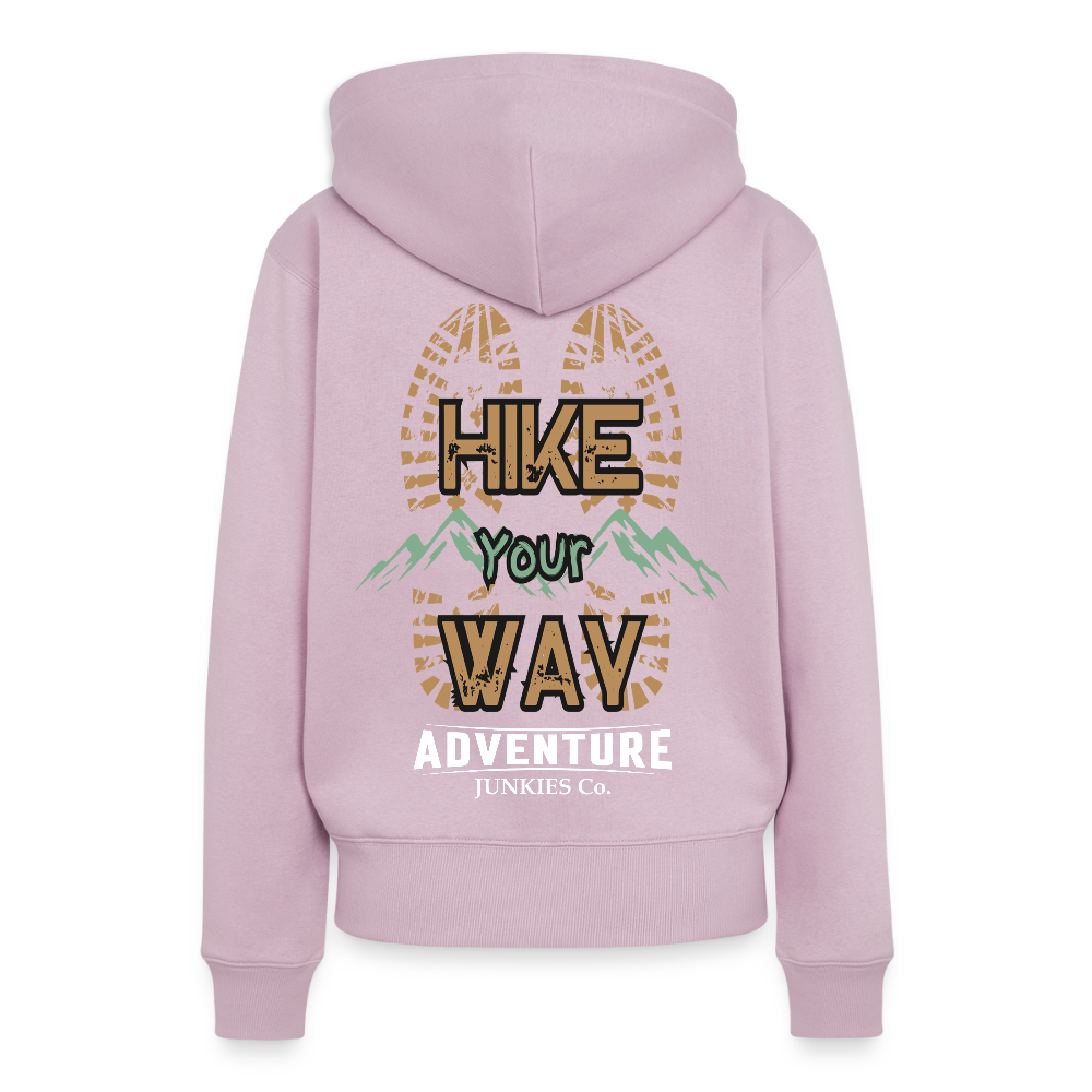 Women’s Premium  Hiking / Walking Hoodie - dusky pink