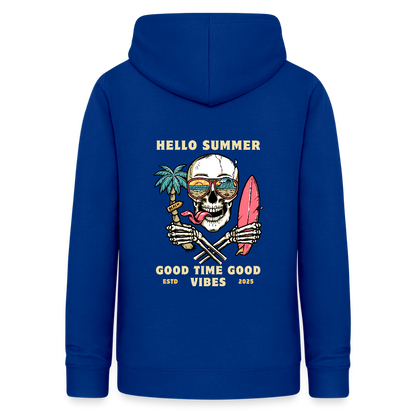 Women's Camping Hoodie - bright royal