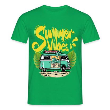 Men's Camping  T-Shirt - kelly green
