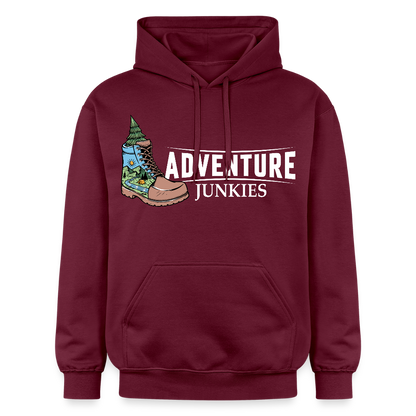 Unisex Midweight Hoodie - maroon