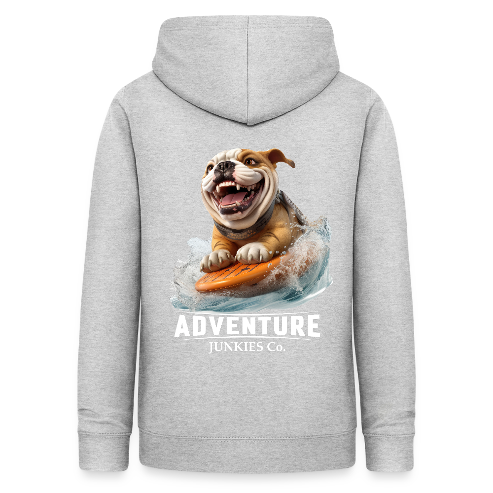 Women's Hoodie Water Adventures - light heather grey