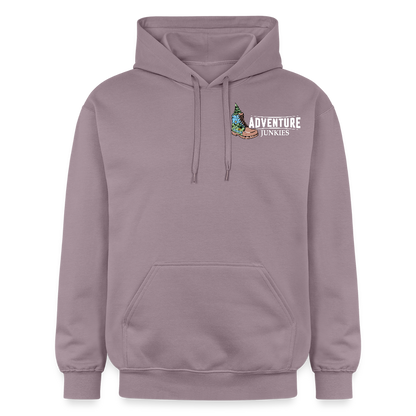 Adult Unisex  Midweight Hoodie - purple-grey 