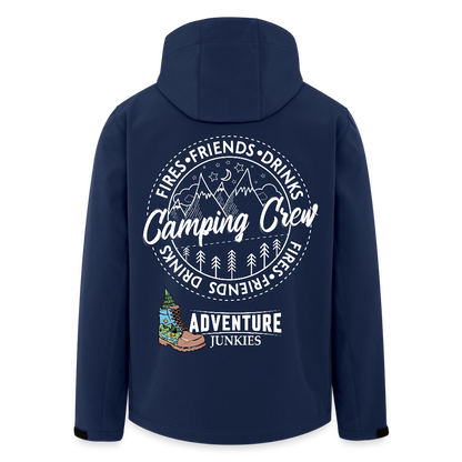 Unisex Recycled Softshell Jacket THE DISCOVERER - navy