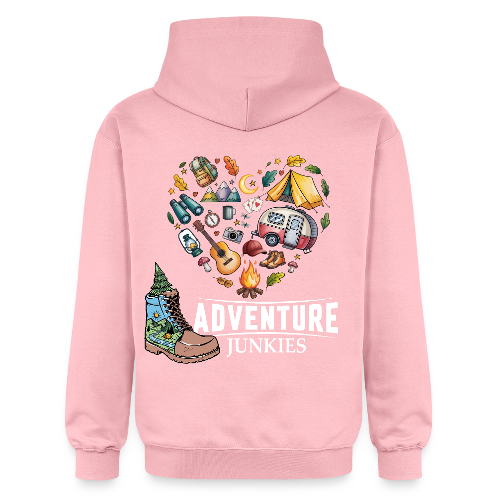 Unisex Midweight Hoodie - light pink