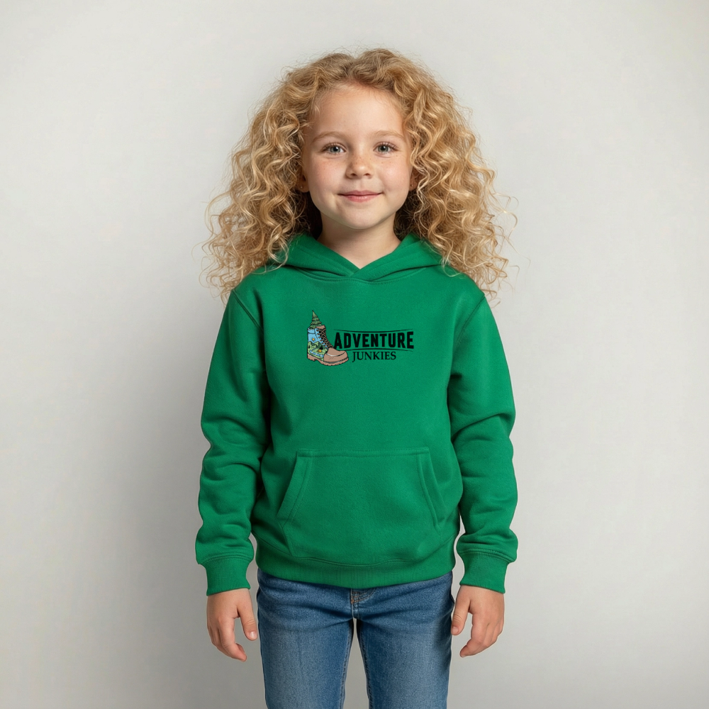 Children's Hoodie - kelly green