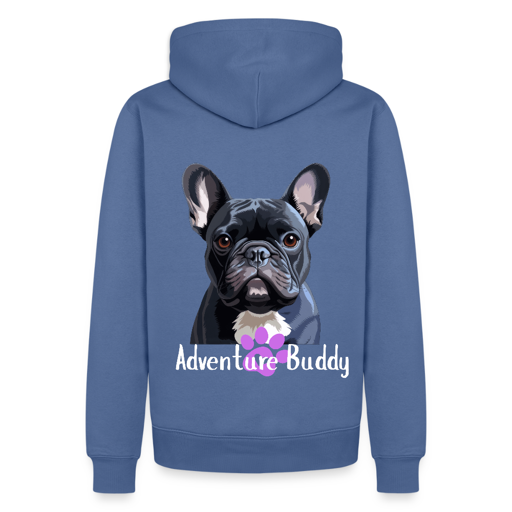 Men’s Premium Pet Girl  Hoodie - stone blue