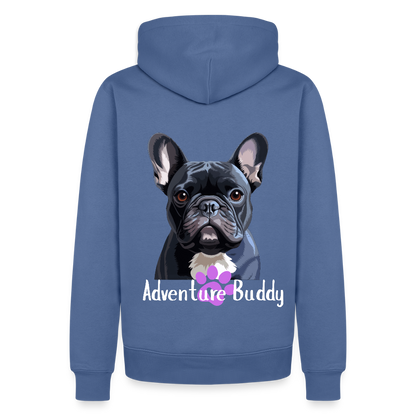 Men’s Premium Pet Girl  Hoodie - stone blue