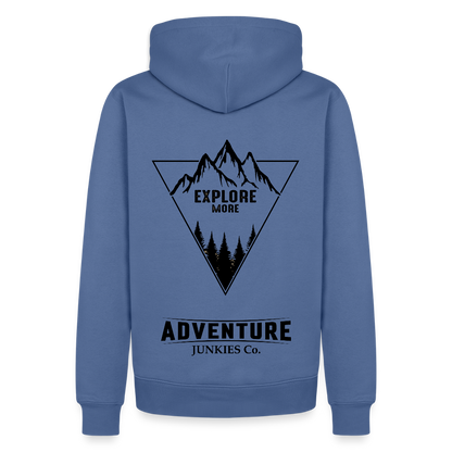 Men’s Premium Hiking / Walking Hoodie - stone blue