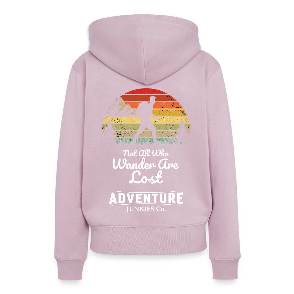 Women’s Premium Hiking/Walking Hoodie - dusky pink