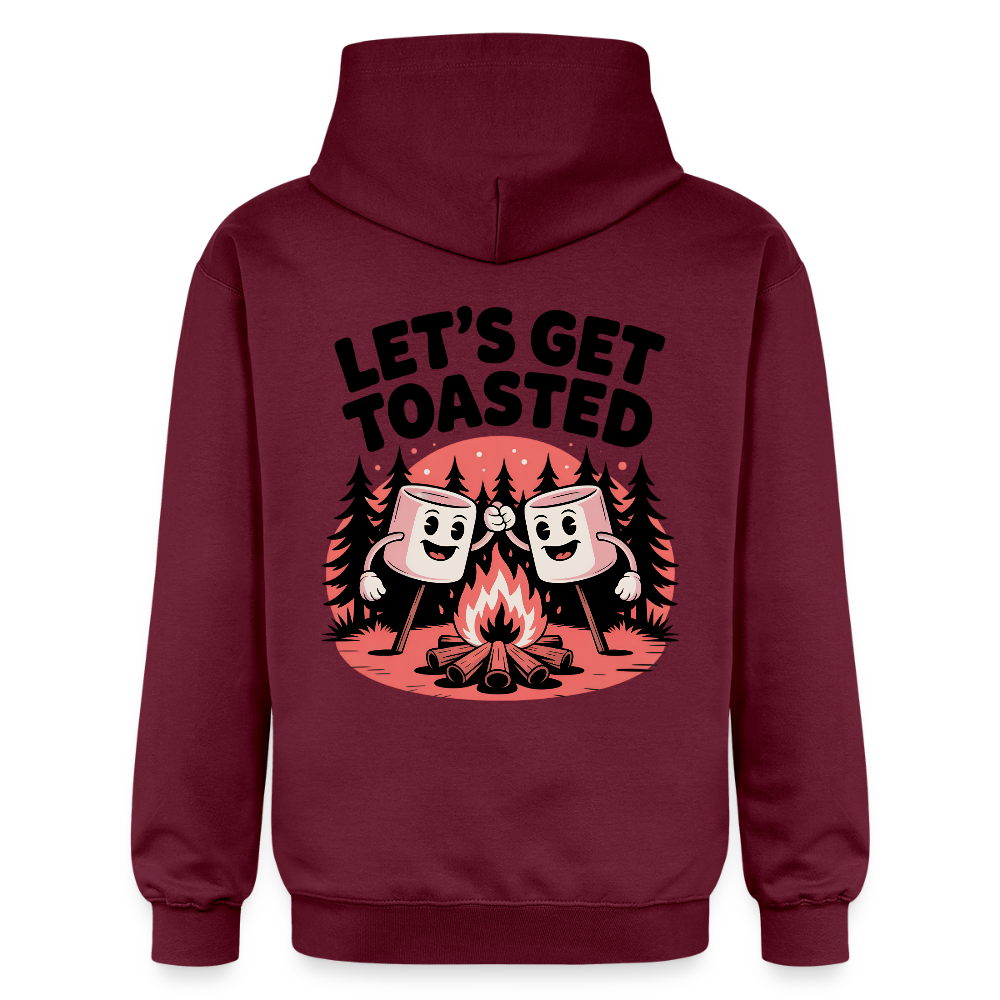 Unisex Midweight Hoodie - maroon