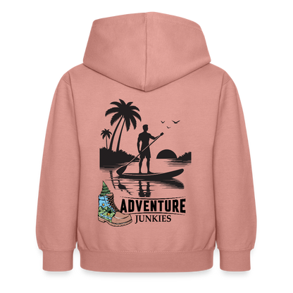 Children's  Unisex Hoodie - dusky rose