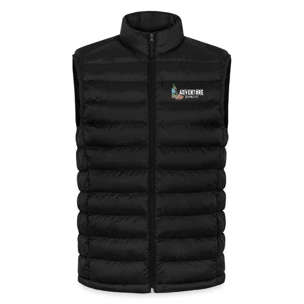 LIGHTWEIGHT Unisex quilted gilet - black