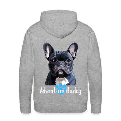 Men’s Premium Pet Hoodie - heather grey