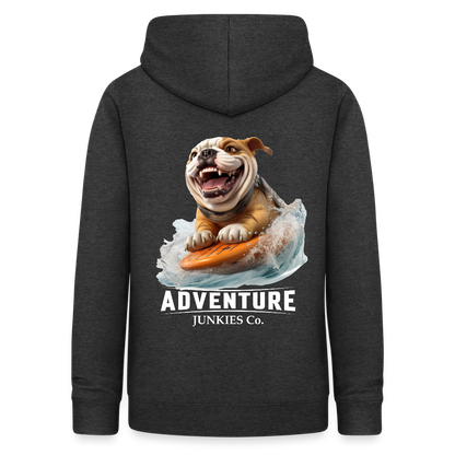 Women's Hoodie Water Adventures - charcoal grey