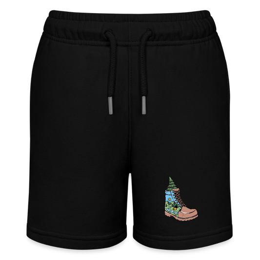 Organic Teen Jogging Shorts - black