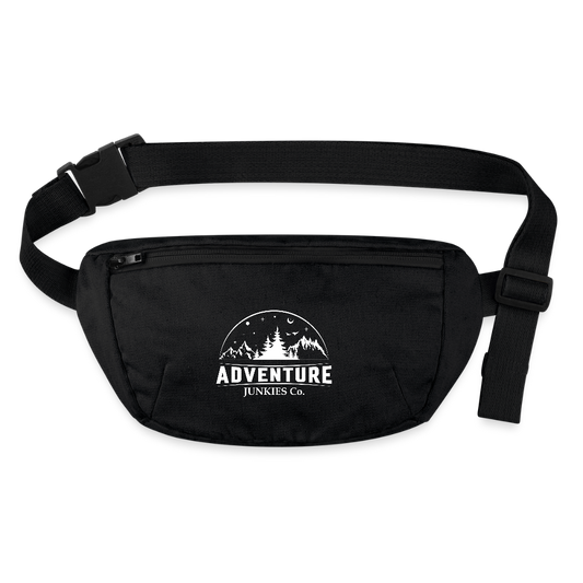 Recycled Hip Bag - black