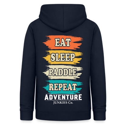 Women's Hoodie Water Adventures - navy