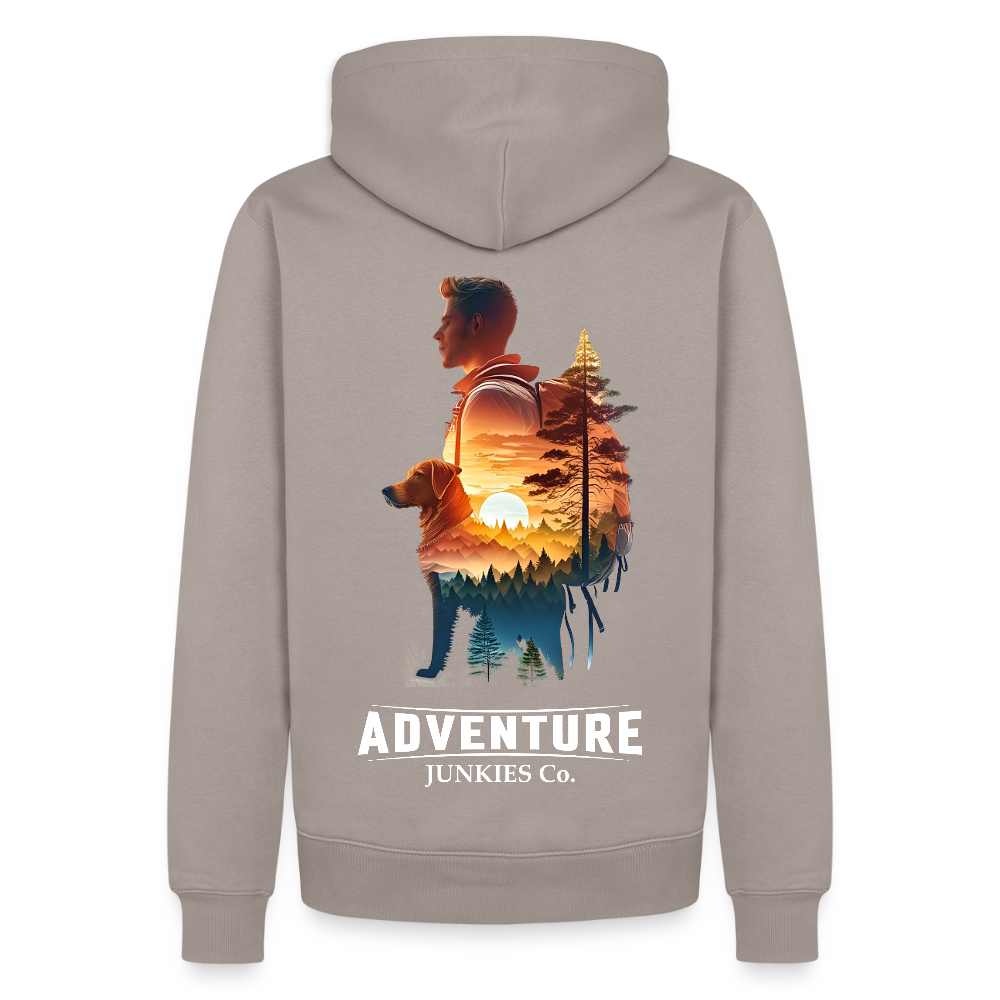 Men’s Premium Hiking /Walking Hoodie - taupe