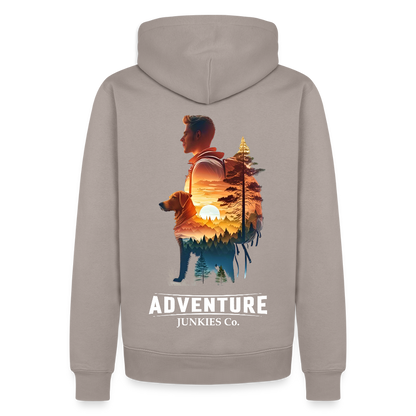 Men’s Premium Hiking /Walking Hoodie - taupe