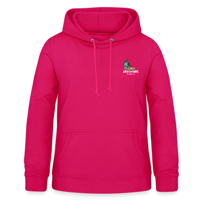 Women's Camping  Hoodie - dark pink