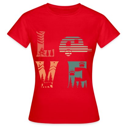 Women's T-Shirt - red