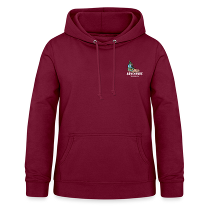 Women's Camping  Hoodie - bordeaux