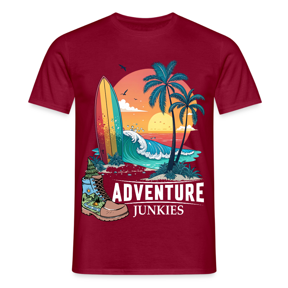 Men's T-Shirt - brick red