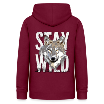 Women's Camping Hoodie - bordeaux