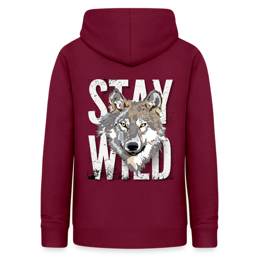 Women's Camping Hoodie - bordeaux