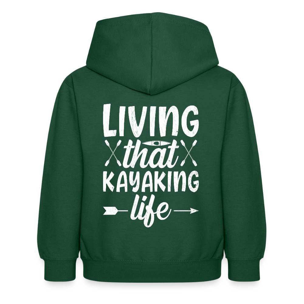 Children's  Unisex Hoodie - bottle green