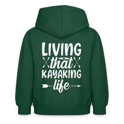Children's  Unisex Hoodie - bottle green