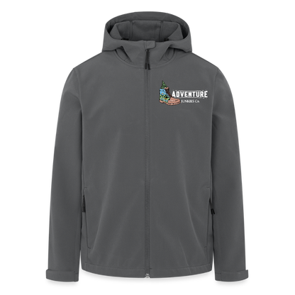 Unisex  Recycled Softshell Jacket THE DISCOVERER!! - anthracite