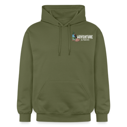 Adult Unisex  Midweight Hoodie - military green